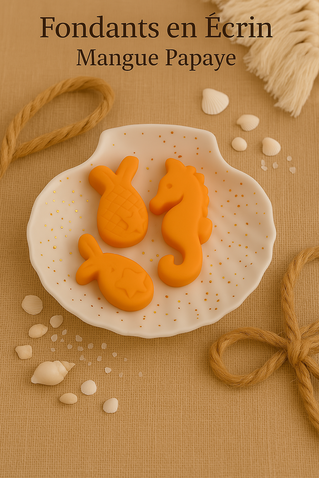 Fondants en Écrin Mangue/Papaye ou autres parfums à choisir 110 g