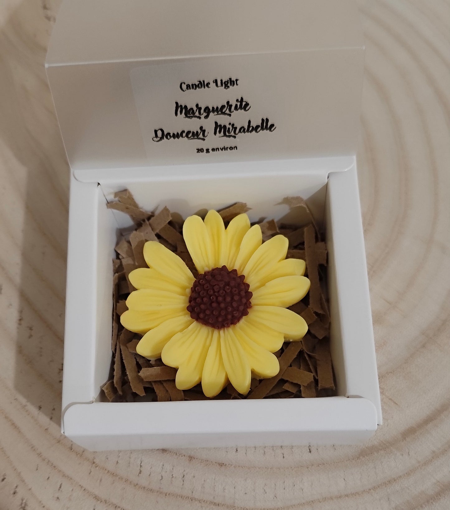 Fondant parfumé marguerite Douceur Mirabelle 20 gr